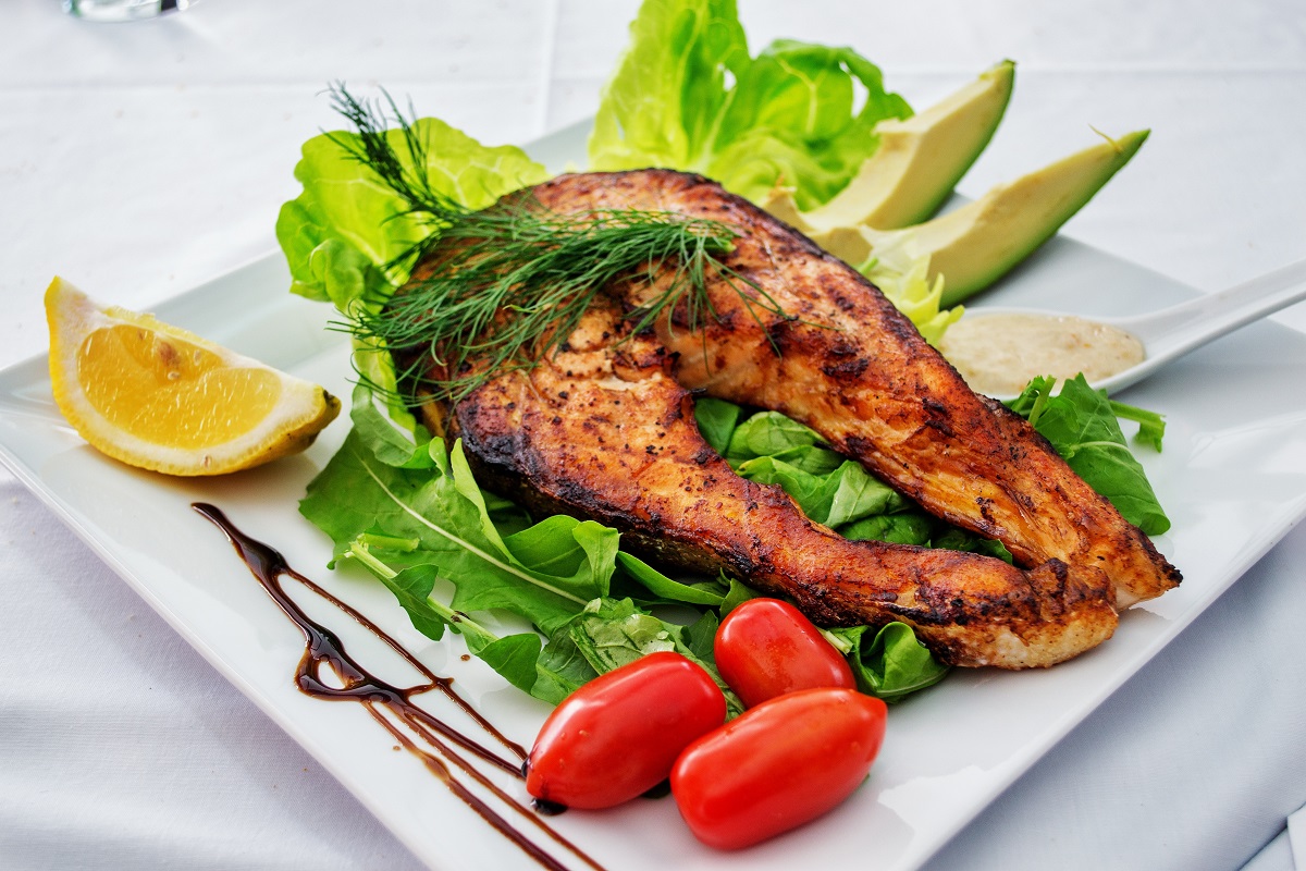 Salmon and Avocado
